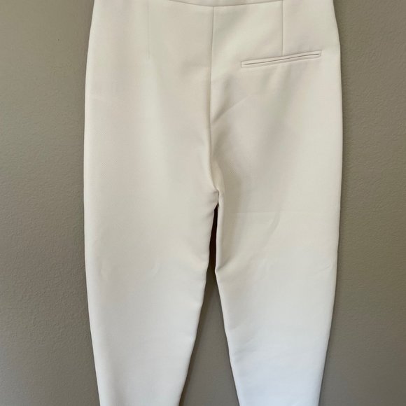 Toteme Novara Trousers Ivory Twill - Size S - Picture 5 of 5